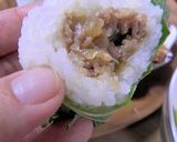 肉みそ入りおむすび作り方5写真
