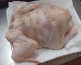 丸鶏まるごとローストチキン作り方1写真