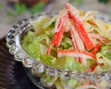 レタスとカニカマのサラダ作り方3写真