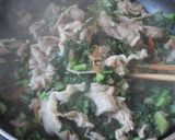 豚肉と小松菜の炒め物作り方5写真