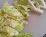 簡単あと1品♥白菜とおかかのカレー粉炒め作り方1写真