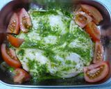 鶏肉のバジルソース焼き作り方2写真