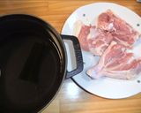 ＊STAUB＊鶏と薬味のぽっかぽかスープ作り方1写真