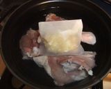 ＊STAUB＊鶏と薬味のぽっかぽかスープ作り方4写真
