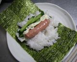ハム巻き御飯作り方6写真