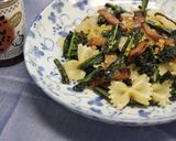 黒キャベツとベーコンのパスタ作り方5写真