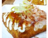 居酒屋風*絹厚揚げのマヨぽんのっけ作り方7写真