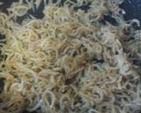 ごま香る~たっぷりしらすとニラの塩パスタ作り方3写真