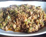 ひき肉とキャベツのカレー味の一口揚げ作り方1写真