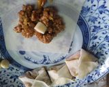 ひき肉とキャベツのカレー味の一口揚げ作り方2写真