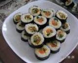 韓国海苔巻き（キンパ）作り方10写真