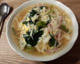 ほうれん草のあったかとろとろスープ作り方6写真