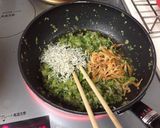 大根茎&皮と桜エビの佃煮作り方6写真