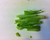 ブロッコリーの茎のバター醤油作り方3写真