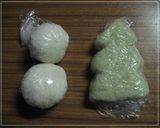 キャラ弁☆おにぎりdeクリスマス気分作り方1写真