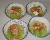 [簡単]白菜と豆腐のおひたし風サラダ作り方4写真