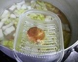 超簡単『白菜とベーコンの中華風スープ』作り方3写真