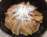 ローストポークの残りでチャーシュー丼♡作り方5写真