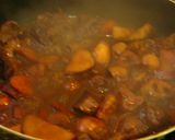 ■牛すじ肉と根菜の赤ワイン味噌煮込み■作り方9写真