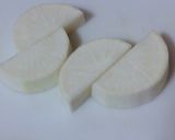 手綱こんにゃくと大根の煮物みそだれ作り方2写真