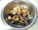 焼き舞茸&ネギのさっぱり♪みぞれ和え作り方4写真