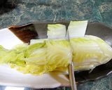 醤油麹で食べる★蒸し白菜作り方5写真
