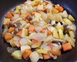 パスタ入り　スパニッシュオムレツ作り方5写真