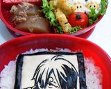 海苔でキャラ弁 ルフィ ゾロ ナミ 作り方3写真