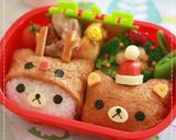 キャラ弁＊リラックマお稲荷さん作り方11写真