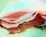 豚の薄切り肉でつくるトンカツ作り方2写真