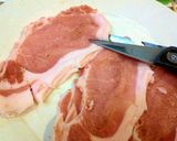 豚の薄切り肉でつくるトンカツ作り方3写真
