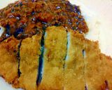 豚の薄切り肉でつくるトンカツ作り方6写真