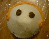 カップケーキのデコ(ゆきだるま)作り方4写真