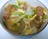 仙台麩とめんつゆで簡単♪ふわふわ油麩丼作り方5写真