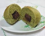 甘さ控えめ＊もちふわ＊抹茶パン作り方7写真