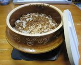 香ばしい❤そば茶炊き込みごはん＋塩昆布作り方1写真