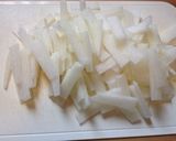 簡単！大根とひき肉の炒め煮作り方1写真