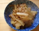簡単！大根とひき肉の炒め煮作り方4写真