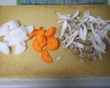 あったか&栄養たっぷり★卵とキノコの雑炊作り方1写真