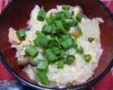 あったか&栄養たっぷり★卵とキノコの雑炊作り方6写真