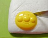 アンパンマン型でカクレモモジリキャラ弁♪作り方7写真