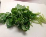 卵白消費☆彩りすまし汁作り方1写真