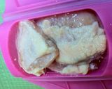 レンジで簡単！塩麹でしっとり蒸し鶏☆作り方3写真