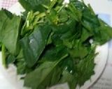 レンチンほうれん草のごま和え作り方1写真