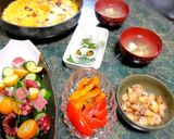 椎茸とドライトマトのオープンオムレツ作り方8写真