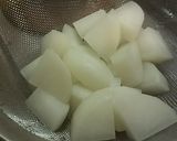 ◆冬あったか♡牛すじと大根のあまから煮◆作り方4写真