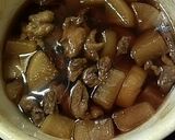 ◆冬あったか♡牛すじと大根のあまから煮◆作り方8写真