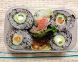 お弁当に✿ちくわ天カラフルマヨ太巻き作り方14写真