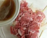 時短！レンジで蓮根と豚肉の甘酢炒め♪作り方2写真