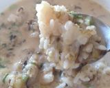 海苔の佃煮とチーズでホットミルクちょい飯作り方2写真